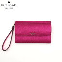 【レディース】ケイトスペード KateSpade グリッター ローラ リストレット 長財布 WLR00218