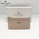 ケイト・スペード ニューヨーク ケイトスペード Kate Spade Tinsel Boxed Large Slim Card Holder K9256