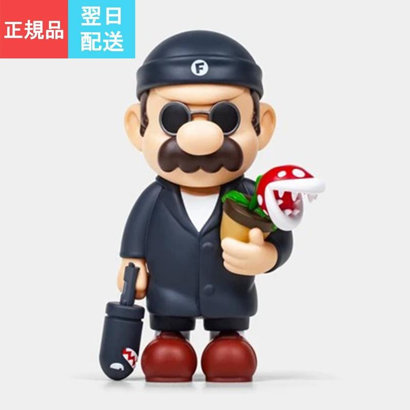正規品 即納 【Fools Paradise フィギュア】Super Professional Essential Classic 26cm ZC473 デザイナートイ コレクターズアイテム アート トイ フールズ パラダイス マリオ スーパーマリオ レオン LEON 映画