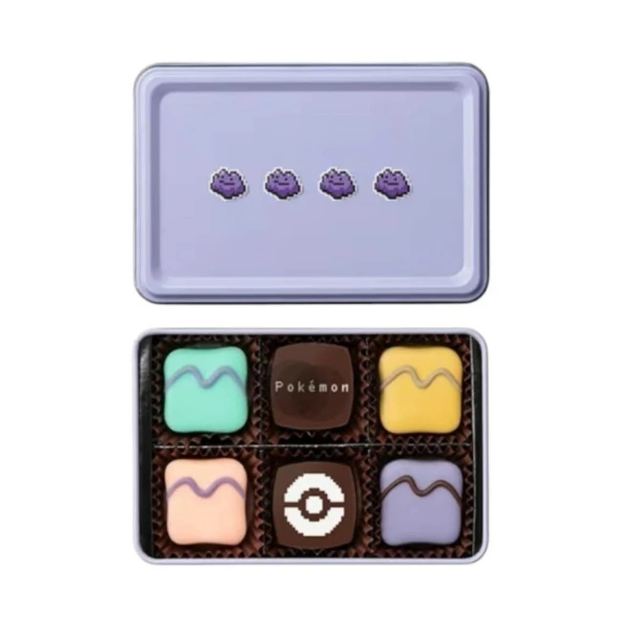 ポケモン チョコ meets メリーチョコレート アソートボックス メタモン 6個入 ホワイトデー お返し 2026 チョコレート バレンタインチョコ おしゃれ かわいい 可愛い 本命 義理チョコ 友チョコ 会社 メリーチョコレートカムパニー ブランド スイーツ