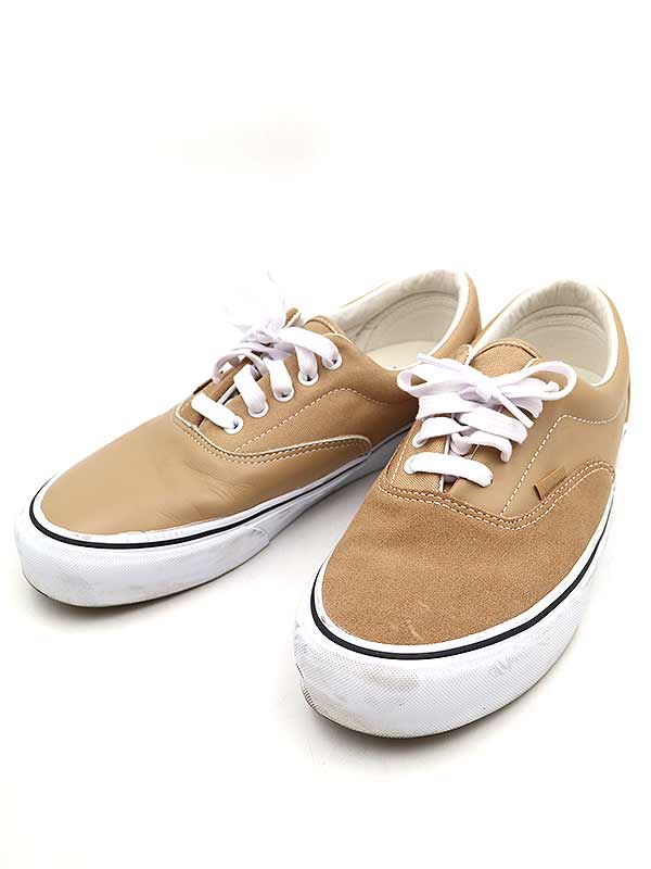 VANS × ENGINEERED GARMENTS ヴァンズ × エンジニアドガーメンツ 22SS VAULT OG ERA GORE LX スニーカー ベージュ サイズ:28cm メンズ..