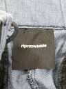 ripvanwinkle リップヴァンウインクル 15SS クロップドギャザーパンツ ブルー サイズ:5 メンズ【中古】