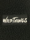 WILD THINGS × COCA-COLA ワイルドシングス×コカ・コーラ リバーシブルボアベスト ブラック サイズ:XS メンズ【中古】