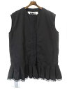 MM6 GGVbNX 19SS RUFFLED VEST I[o[TCYbtxXg ubN TCY:36 fB[XyÁz