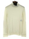 【中古】UNDER COVER アンダーカバー 20AW ラッフルネックロングスリーブニットセーター アイボリー 2 レディース