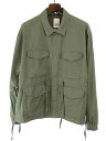 【中古】YSTRDY 039 S TMRRW イェスタデイズトゥモロー 18SS NIGHT SAFARI BLOUSON サファリジャケット カーキ M メンズ