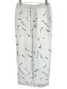 markaware }[JEFA SAMPLE 20SS Brush Script Print Pants C[W[pc O[ 2 Y yÁz