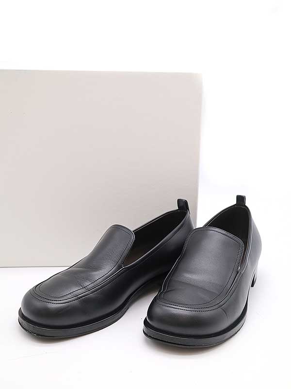 楽天MODESCAPE 楽天市場店THE ROW ザ ロウ PENNY LOAFER ペニーローファー ブラック 35.5 【中古】 ITBROSFI0C7F