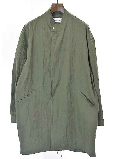 ATTACHMENT アタッチメント 23SS CO/NY WEATHER CLOTH FIELD COAT ウェザークロスミリタリーコート カーキ 3 【中古】 ITS5W1WGXIO6 ATTACHMENT アタッチメント 23SS CO/NY WEATHER CLOTH FIELD COAT ウェザークロスミリタリーコート カーキ 3 【中古】 ITS5W1WGXIO6