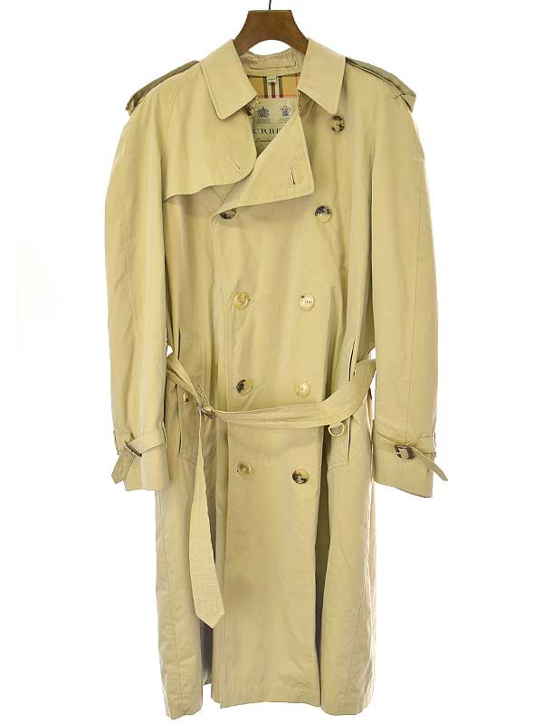 BURBERRY バーバリー THE WESTMINSTER ウエストミンスター コットンギャバジン トレンチコート ベージュ 50 【中古】 ITBZFVJQMSXL