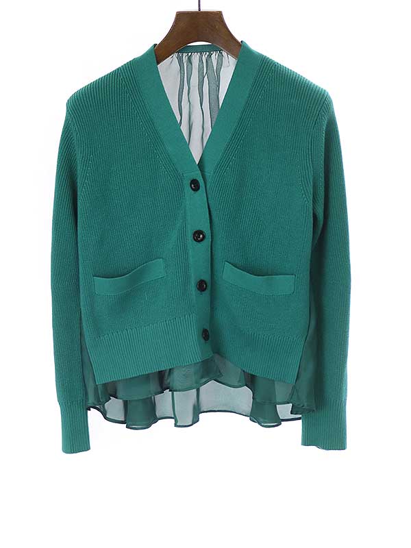 楽天市場】sacai カーディガン(レディースファッション)の通販 楽天市場】sacai カーディガン(レディースファッション)の通販