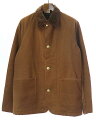 At Last & Co アットラスト LOT613J DUCK COVERALL ダックカバーオールジャケット ブラウン 40 【中古】 ITPBEVLRIYH0