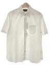 HAND ROOM nh[ OX FORD BUTTON DOWN SHORT SLEEVE SHIRTS V[gX[uVc zCg M yÁz ITBKTYF486UQ