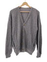 crepuscule クレプスキュール Moss Stitch V/N Cardigan 鹿の子ニットカーディガン ブルー 1 【中古】 ITKHKHMEVNQ...