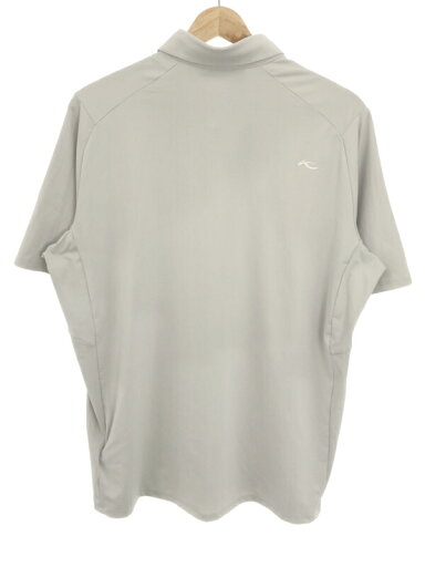 KJUS チュース SOREN SOLID POLO S/S ストレッチポロシャツ グレー 50 【中古】 IT0CHY06YC8W