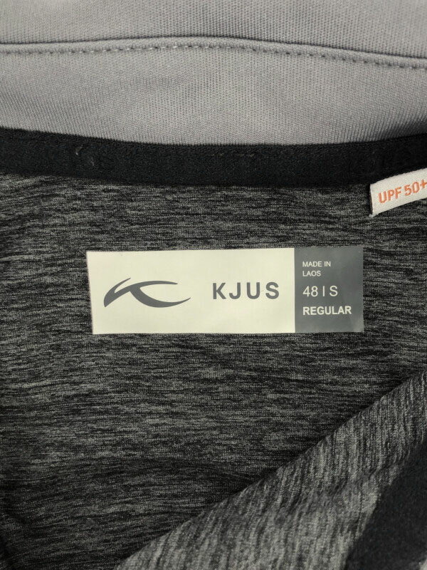 KJUS チュース ポリエステルストレッチポロシャツ グレー 50 【中古】 ITY92NMMSS34