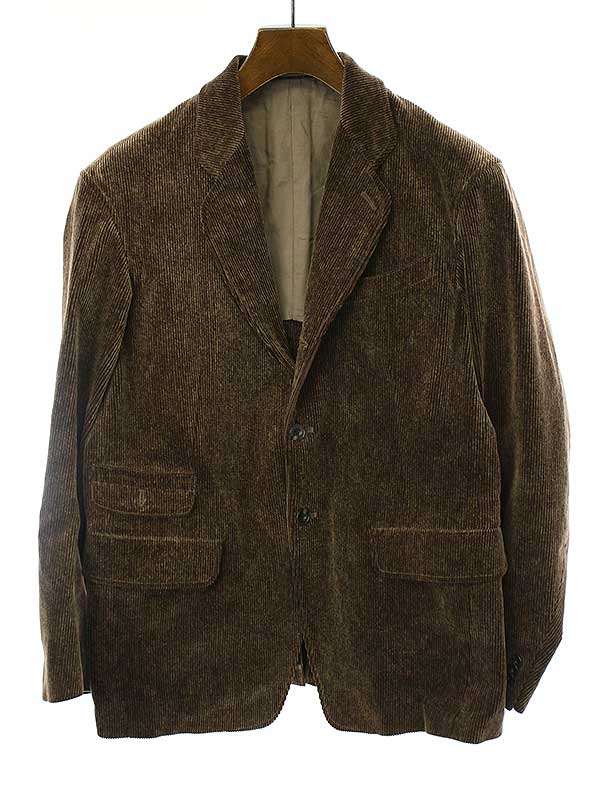 OLD JOE オールドジョー 20AW SINGLE-BREASTED GENTS JACKET コーデュロイテーラードジャケット ブラウン 38 【中古】 ITVIFOZI1G0G