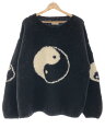 Mcmachan Woolen }N}[E[ BIG YIN & YANG CREW NECK KNIT E[jbgZ[^[ ubN F yÁz IT2H697RMFLG