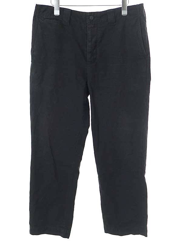 visvim ビズビム 23SS CHINO PANTS チノパンツ ブラック 4 0223905008009 【中古】 ITSUUS3YNOA0