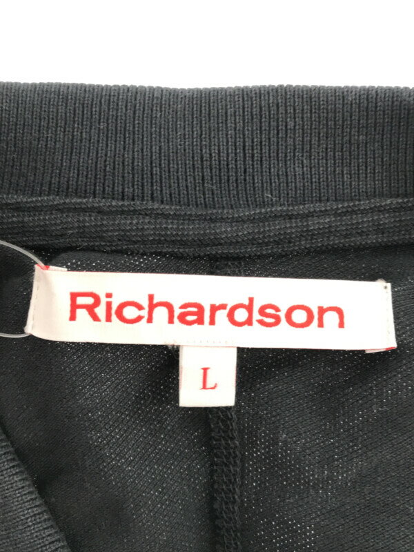 Richardson リチャードソン 21SS Polo Shirt ポロシャツ ブラック L RS-21-003B 【中古】 ITA5928K6AEE