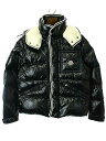 MONCLER モンクレール BRANSON ブランソンダウンジャケット ブラック 2 【中古】 I ...