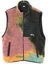 Stussy ステューシー 23SS Jacquard Dye Sherpa Vest 