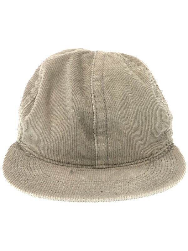 THE H.W.DOG&CO. ザエイチダブリュードッグアンドコー RAIL ROAD CAP 23 コーデュロイキャップ ベージュ 40 D-00696 【中古】 ITZV5DHU..