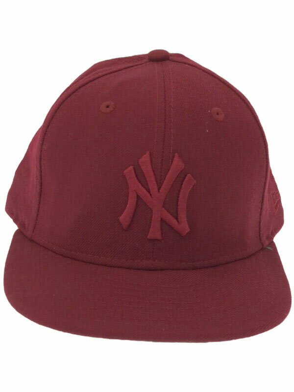 KITH×NEWERA キス ニューエラ NEW YORK YANKEES ヤンキースキャップ レッド 7 1/2 【中古】 ITFU4ZM0E2IC