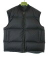 GUCCI グッチ 24SS コットンキャンバス リバーシブルグースダウンベスト グレー 50 774339 Z8BQ0 【中古】 ITB7U8HEWVXE