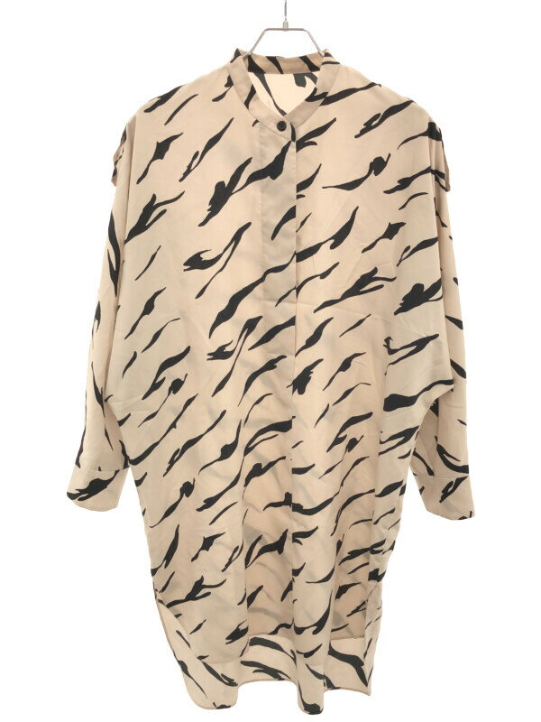 BEAUTY&YOUTH UNITED ARROWS ビューティアンドユース ユナイテッドアローズ BY ゼブラプリントプルオーバーチュニックシャツ アイボリー F 【中古】 ITE3WF45OVPK