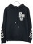 DIESEL ディーゼル S-GIRK-HOOD グラフィックパットスウェットパーカー ブラック S 【中古】 ITIE1MKBID8W