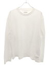 JIL SANDER＋ ジルサンダープラス 23SS ロゴパッチ パック ロングスリーブカットソー ホワイト XXL J47GC0002 【中古】 IT7FLVEAXXIB