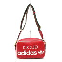 GUCCI×adidas グッチ×アディダス Small Shoulder Bag スモール レザーショルダーバッグ 502427 レッド  ITK9LQXAEDTK