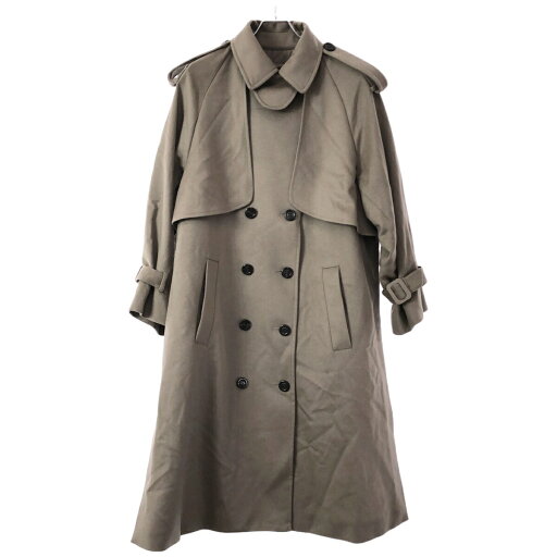 RUIRUE BOUTIQUE ルイルエ ブティック Super120'sウール ロングルーズトレンチウールコート グレージュ系 M 【中古】 IT1AMYOANXA8 RUIRUE BOUTIQUE ルイルエ ブティック Super120'sウール ロングルーズトレンチウールコート グレージュ系 M 【中古】 IT1AMYOANXA8