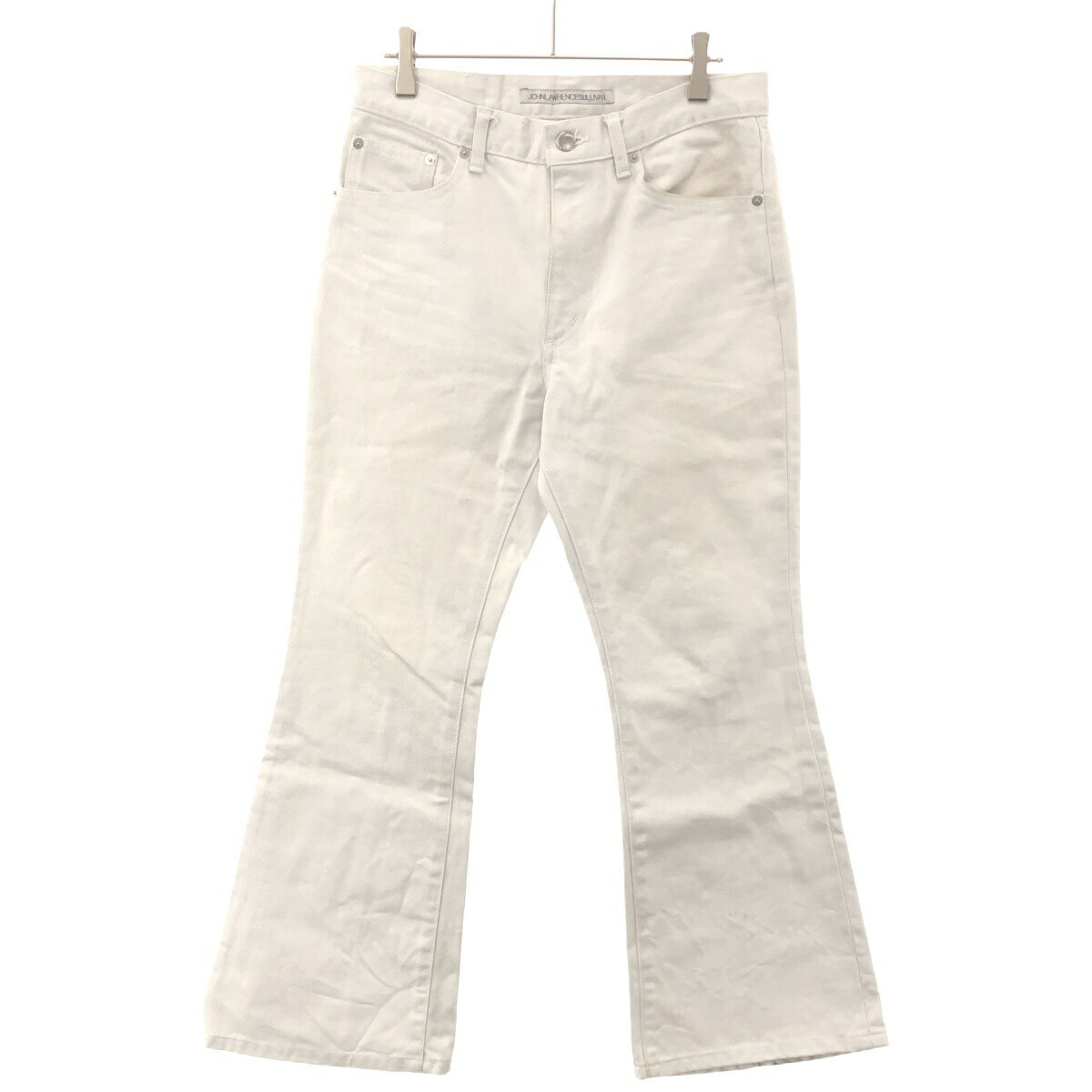 JOHN LAWRENCE SULLIVAN ジョン ローレンス サリバン DENIM FLARED PANTS フレアデニムパンツ ホワイト 44 JLS-02-18 【中古】 ITZSQMX1O6IY(4)