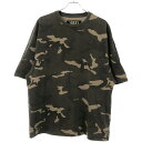 YEEZY イージー SEASON 1 CAMO T-SHIRT カモフラプリントTシャツ カーキ系 M AO2607 【中古】 ITMQ40BIUVZ0