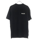 VETEMENTS Fg 21AW POLIZEI T-shirt vgTVc ubN XS UAH21TR511 yÁz ITE8IVDNSIV4