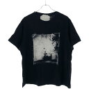 TK×suzuki takayuki ティーケー×スズキタカユキ airy frame t-shirt プリントTシャツ ブラック F TK-005 【中古】 IT1A1YMQX8HI