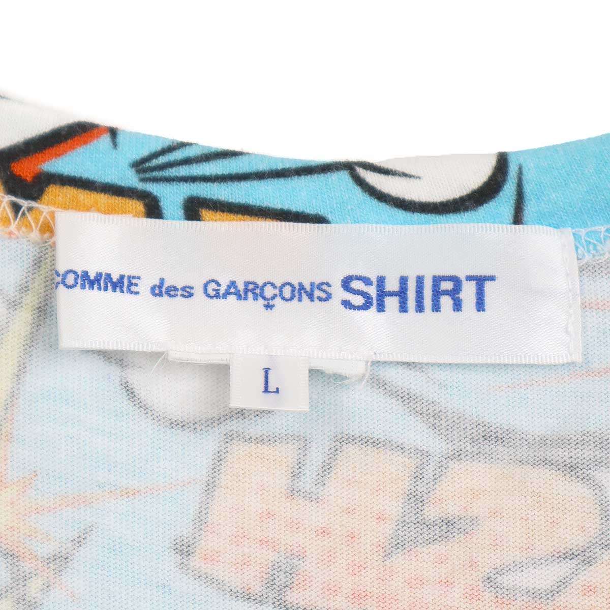 COMME des GARCONS SHIRT コムデギャルソンシャツ 19AW グラフィックプリントTシャ...