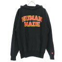 HUMAN MADE q[}Ch PIZZA HOODIE vI[o[XEFbgp[J[ ubN L yÁz ITG08TX76TJS