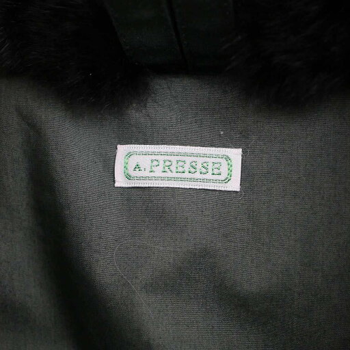 A.PRESSE ア プレッセ 23AW RAF Cold Weather Parka アプレッセ ロイヤルエアフォース コールド ウェザーパーカー コート 23AAP-01-08M) オリーブ 3 【中古】 IT587I2GB8H0