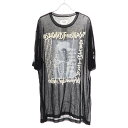 doublet _ubg 24SS SEE-THROUGH PRINT T-SHIRT V[X[vgTVc ubN XL 24SS36CS318 yÁz IT9NSBWDIIE6