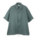 Graphpaper Oty[p[ SAMPLE/22SS RESIN WOOL COACH SHIRTS V[gX[uVc O[ 2 yÁz IT0PAO11UBKE