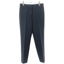 JIL SANDER ジルサンダー 20AW ウールスラックスパンツ JSWR305720 ネイビー 34 【中古】 ITTKXTRSP61K(4)
