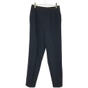 ENFOLD エンフォルド 19AW Coarse WO ペンシルトラウザー パンツ 300CA231-3020 ネイビー 38 【中古】 IT40WU7R3X...