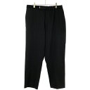 Graphpaper グラフペーパー 20AW Salvage Wool Wide Tapered Chef Pants パンツ GM204-40265 ブラック F 【中古】 IT49R7VNZ7TB(4)