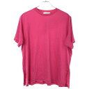 ENFOLD エンフォルド CUT AND SEWN ビッグTシャツ 300ES380-1380 ピンク 38 【中古】 IT91QNKU7OYX(4)