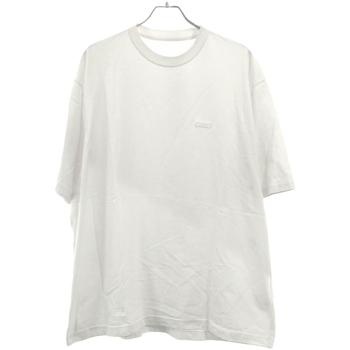 ENNOY スタイリスト私物 エンノイ スタイリストシブツ 23SS ラバーパッチTシャツ SS23BRENCT01NTL ホワイト XL 【中古】 ITNM1W7EG3KU