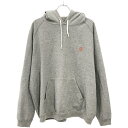 SEE SEE シーシー LOGO HOODIE ロゴ刺繍パーカー グレー L 【中古】 ITB1CMGB9YZ6