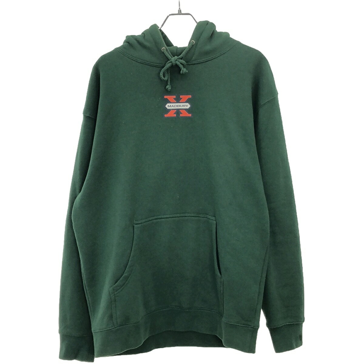 The Madbury Club マドバリークラブ プルオーバーパーカー グリーン M 【中古】 IT6BITKD4ZRO